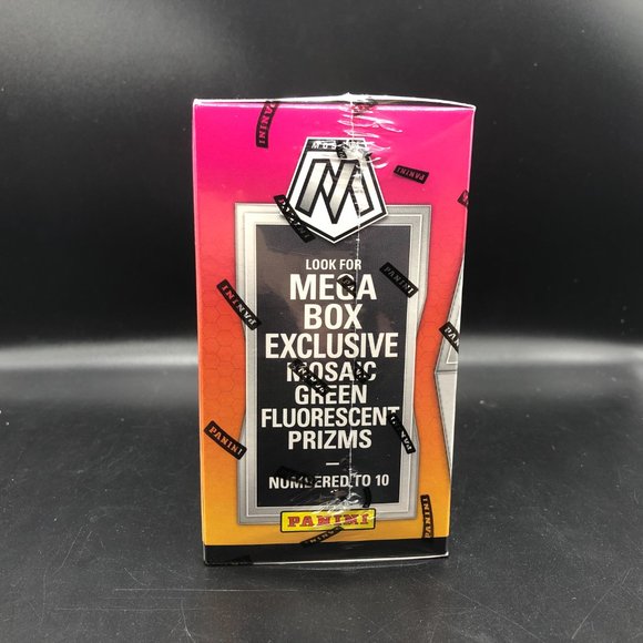 2020-2021 Panini Mosaic NBA Basketball Mega Box Target Green Fluorescent Prizms - Picture 4 of 4